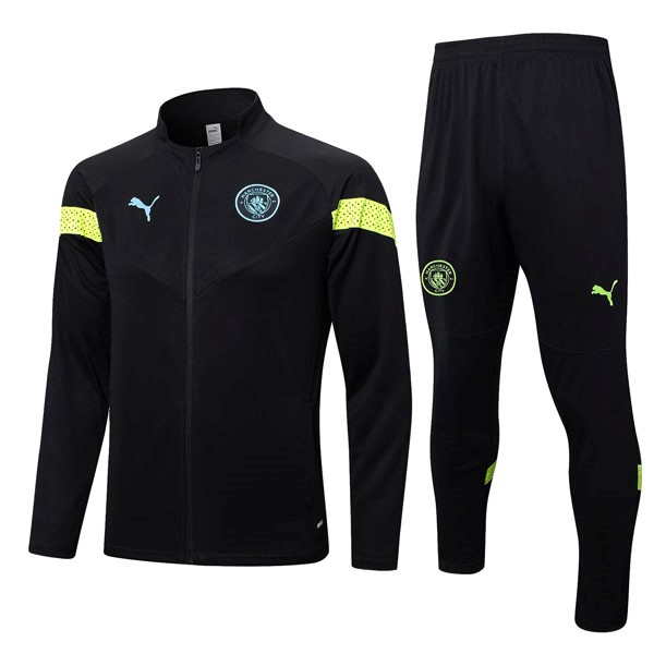 Giacca Manchester City 22/23 Nero Giallo